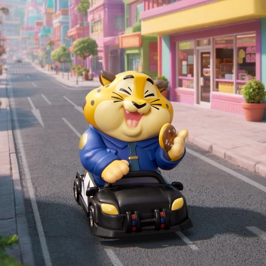 MINISO Disney สินค้า Zootopia Doodle Travel Blind Box