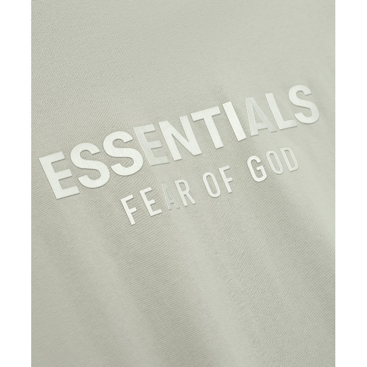FOG Double Line ESSENTIALS 25SS High Street Metal Pressed กาวพิมพ์แขนสั้นผู้ชายและผู้หญิงหลวมสบายๆเสื้อยืด ราคา ถูกที่สุด ดีลบีเคเค แกลเลอรีภาพที่ 5