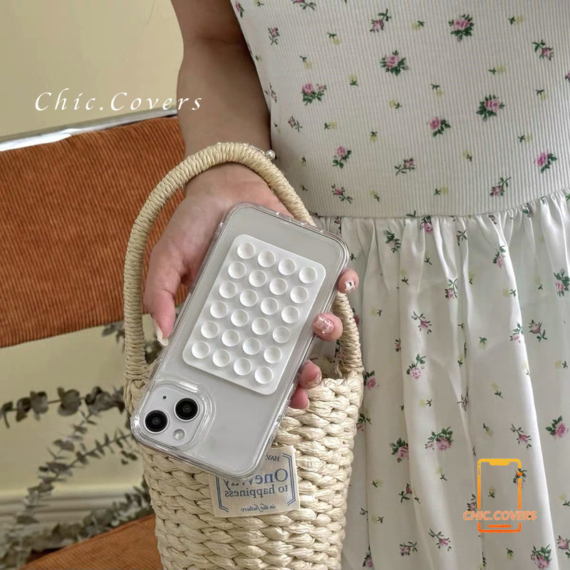 แผ ่ นดูดซิลิโคนสําหรับโทรศัพท ์ มือถือ Fixture ดูดถ ้ วยสนับสนุนยางซิลิโคน Sucker Pad สีสุ ่ มการจัดส ่ ง