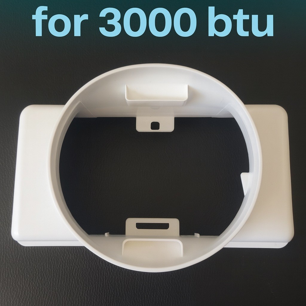 ตัวต่อหน้าแอร์ Wiman Air สำหรับแอร์พกพา ติดตั้งง่าย มีเขี้ยวล็อก