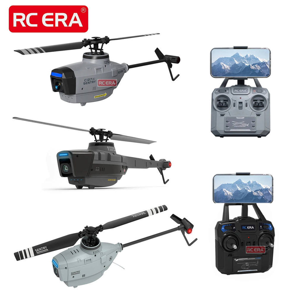 [NEW] Rc Era C127ai C127 C128 2.4g 6 แกน Gyro Stabilized Flybarless Professional Rc เฮลิคอปเตอร์ 4ch