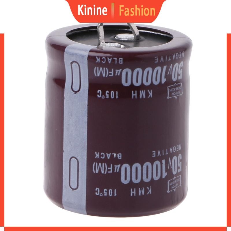 KIN 10000uF 50V 105°C Power Electrolytic Capacitor Snap Fit