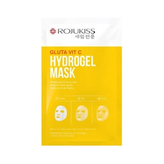 Rojukiss โรจูคิส กลูต้า วิตซี ไฮโดรเจล มาส์ก 1 แผ่น