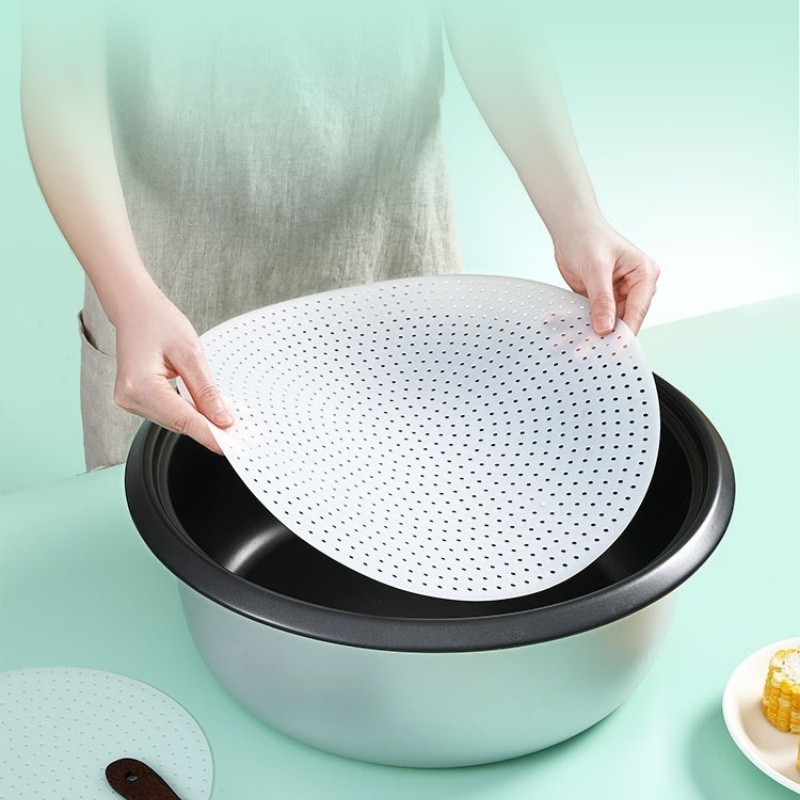 ⚡สมาร์ทช้อยส์⚡ แผ่นซิลิโคน คุณภาพสูง ขนาด 18-40 ซม. สําหรับรองหม้อหุงข้าว