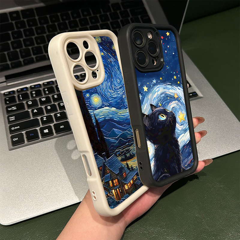 จัดส่งจากประเทศไทย หมู่บ้านใต้ท้องฟ้าที่เต็มไปด้วยดวงดาว for Redmi Note10 Note10s  Note11 Note1 ราคา ถูกที่สุด ดีลบีเคเค แกลเลอรีภาพที่ 4