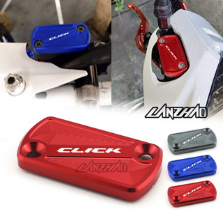 ฝาครอบน้ํามันเบรก CNC ฝาปิดปั๊มบน HONDA Click 125i