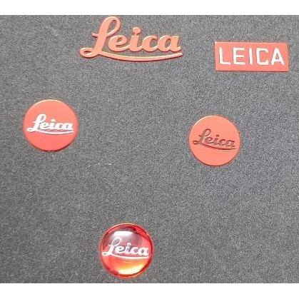 LEICA logo stickers, metal stickers, camera decorative stickers, mobile phone case camera panel refl