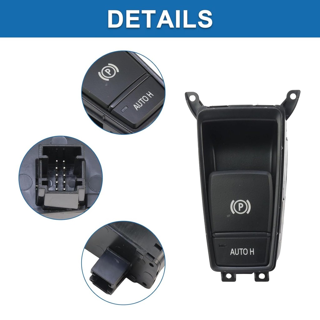 สวิตช์จอดรถอิเล็กทรอนิกส์ เหมาะสําหรับ BMW X5 3.0si,X5 4.8i,X5 M,xDrive35i,xDrive40i,xDrive50i,X6 M,