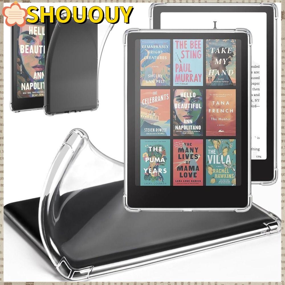 SHOUUY e-Reader, C2V2L3 6 6.8 7 นิ้วปกหลัง,พรีเมี่ยมโปร่งใสกันกระแทก Funda สําหรับ Kindle Paperwhite