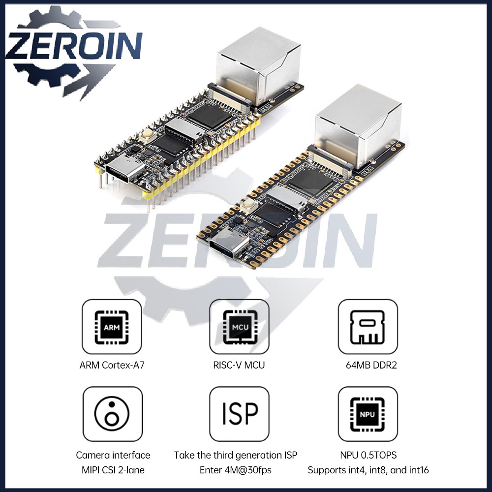 Luckfox Pico Plus Luckfox RV1103 กระดานพัฒนา Linux Cortex-A7 พร้อมอินเทอร์เฟซ Type-C Ethernet