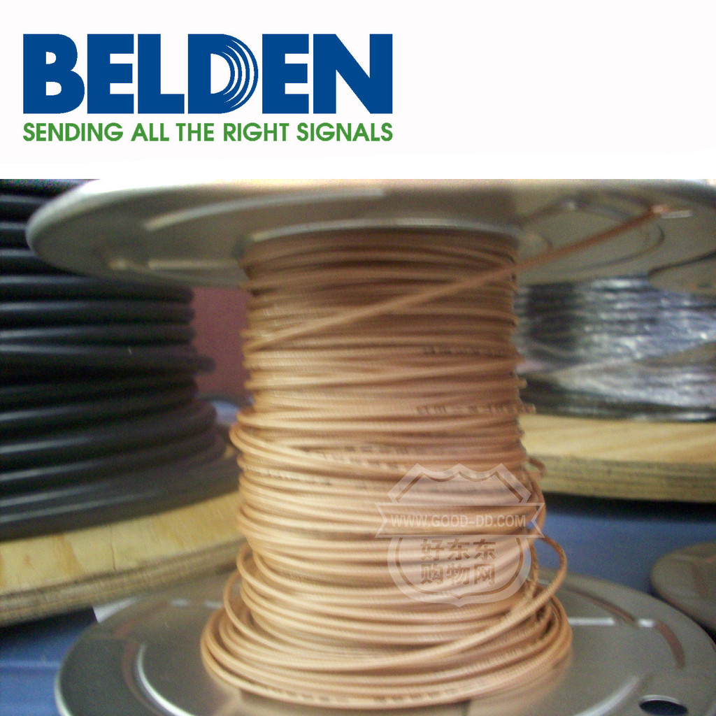 ต้นฉบับนําเข้าจากสหรัฐอเมริกา Belden Belden Thermax RG179 75 Euros Video Audio Silver-Plated Coaxial