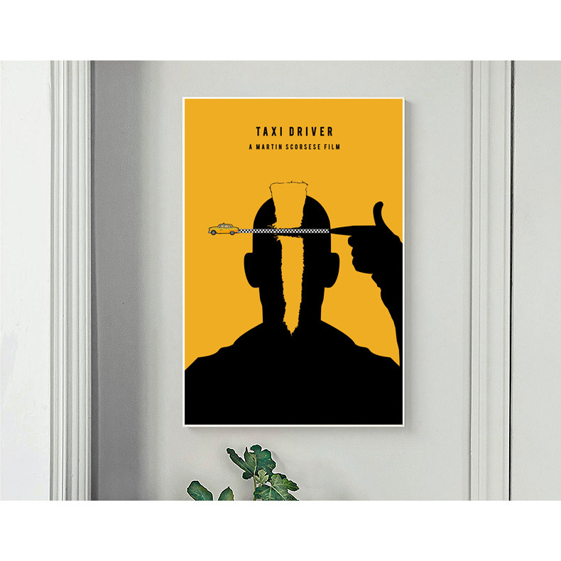 Taxi Taxi Driver i Driver 1976 โปสเตอร์ Martin Scossis