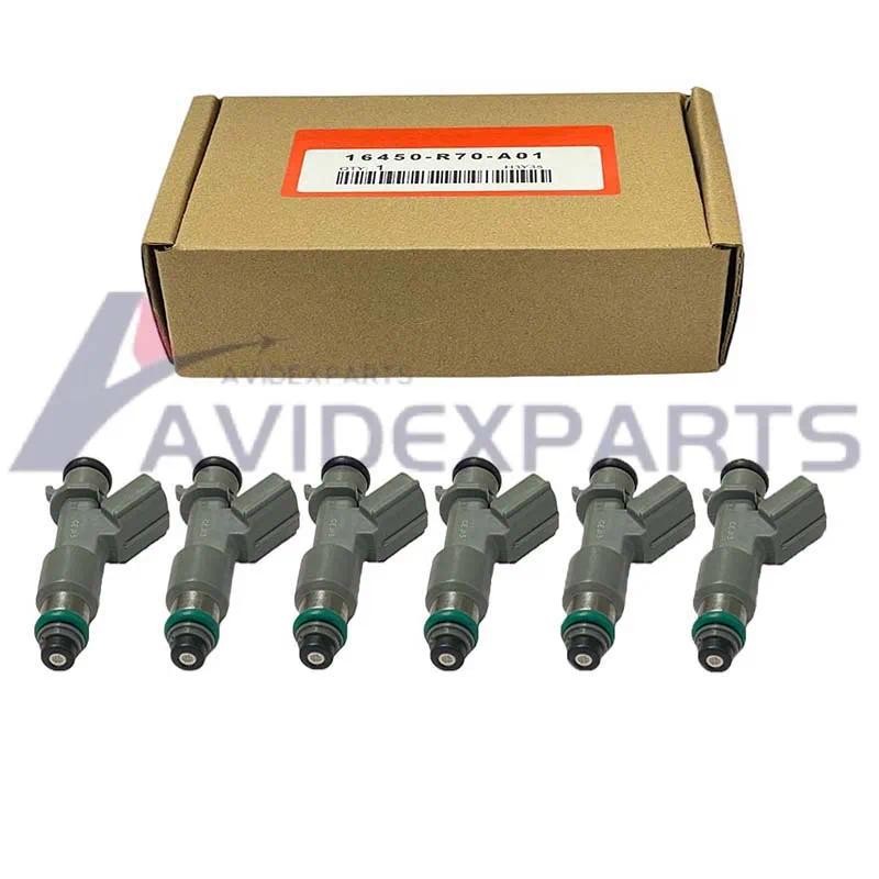 6pcs 16450-R70-A01 สําหรับ Honda Accord Crosstour Acura MDX RDX ZDX RL TL TSX 3.5L 3.7L V6 รถการใช้ห