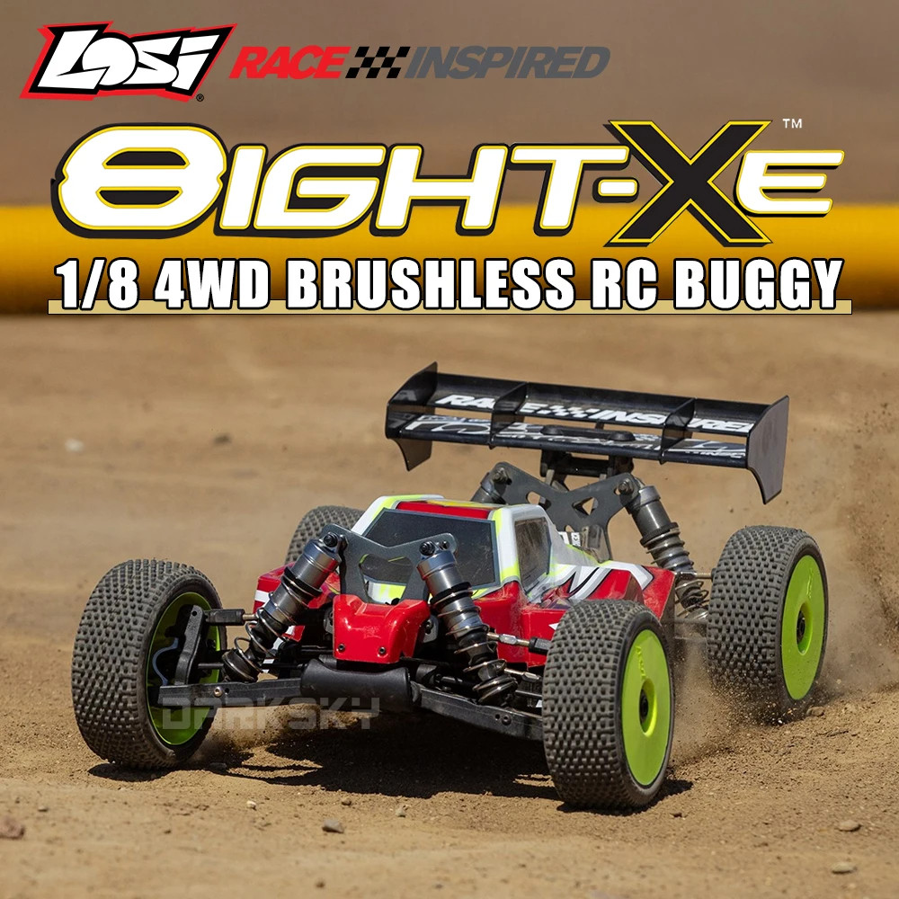 LOSI 8IGHT-XE 4S Brushless 4WD RC Buggy 1/8 รีโมทคอนโทรลไฟฟ้ารุ่นรถยนต์ RTR ผู้ใหญ่ของเล่นเด็ก