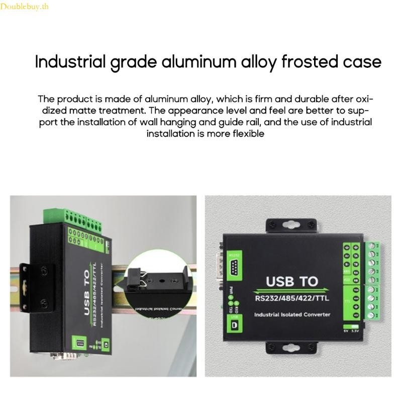 Doublebuy USB to RS232 485 422 TTL ตัวแปลงแยกอุตสาหกรรมพร้อม FT232RL ดั้งเดิม