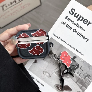 Naruto Grey Square TPU Cover Casing Shell สําหรับ AirPods PRO 1 2 3 4 ANC PRO3 เคสป้องกัน