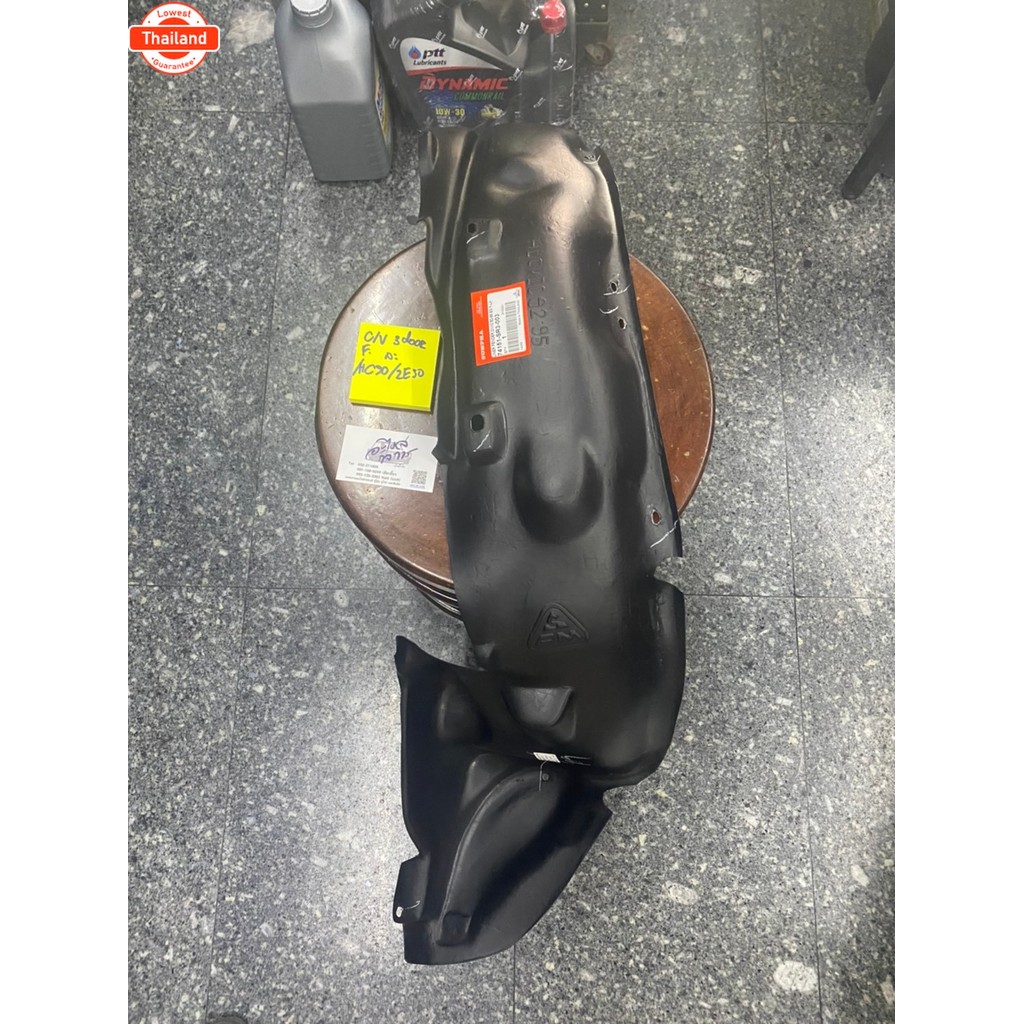 พลาสติกซุ้มล้อหน้า civic 3door งานเทีย คู่ละ/ข้างละ