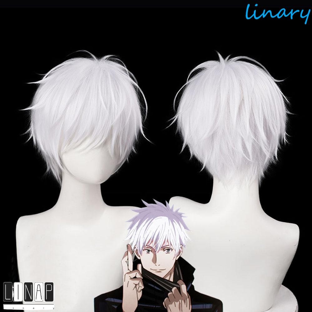 COSPLAY วิกผม Satoru Gojo จาก Jujutsu Kaisen