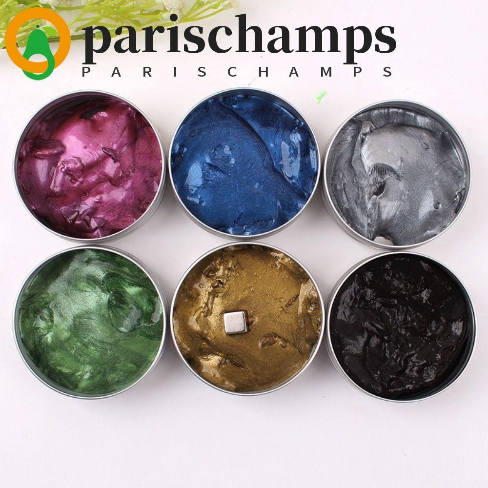 PARISCHAMPS โคลนเด้งแม่เหล็ก, ดินเหนียวสีเรซิน, ดินเหนียวดูดแม่เหล็ก, ปลอดภัย Ferluid ที่น่าสนใจ DIY โคลน Playdough ของเล่นเด็กเด็กชายหญิง
