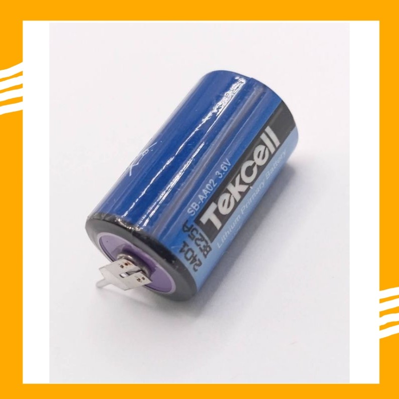 Tekcell SB-AA02 3.6Vขนาด 1/2 AAแบตเตอรี่ลิเธียมร้านในไทยส่งของทุกวัน