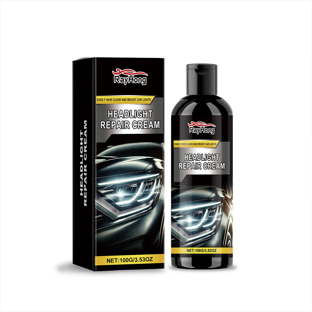 RAYHONG Automotive Headlight Renovation Cream 100g