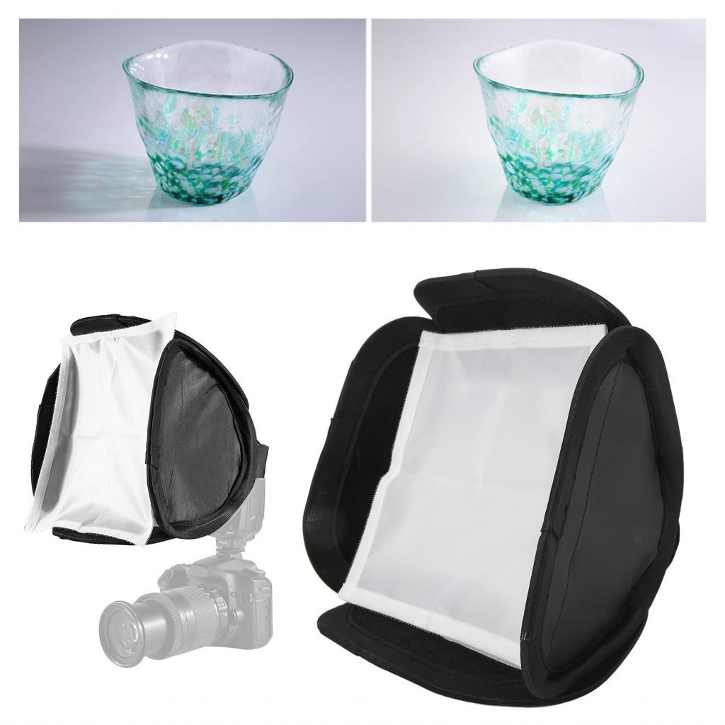 Ruba888-ph Softbox ความเข้ากันได้กว้างแฟลชเข็มขัด PVC ยืดหยุ่นสําหรับถ่ายภาพ
