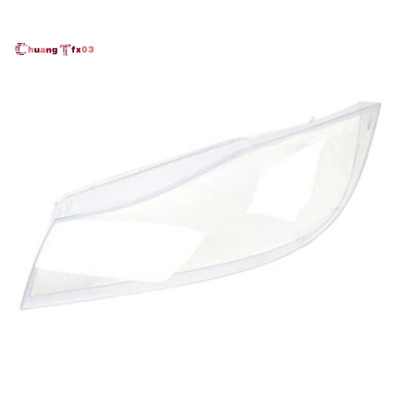Chuangtfx031 ชิ้นรถซ้ายโปร่งใสไฟหน้าฝาครอบหัวโคมไฟ Shell เลนส์อุปกรณ์เสริมสําหรับ 3-Series E90 E91 2