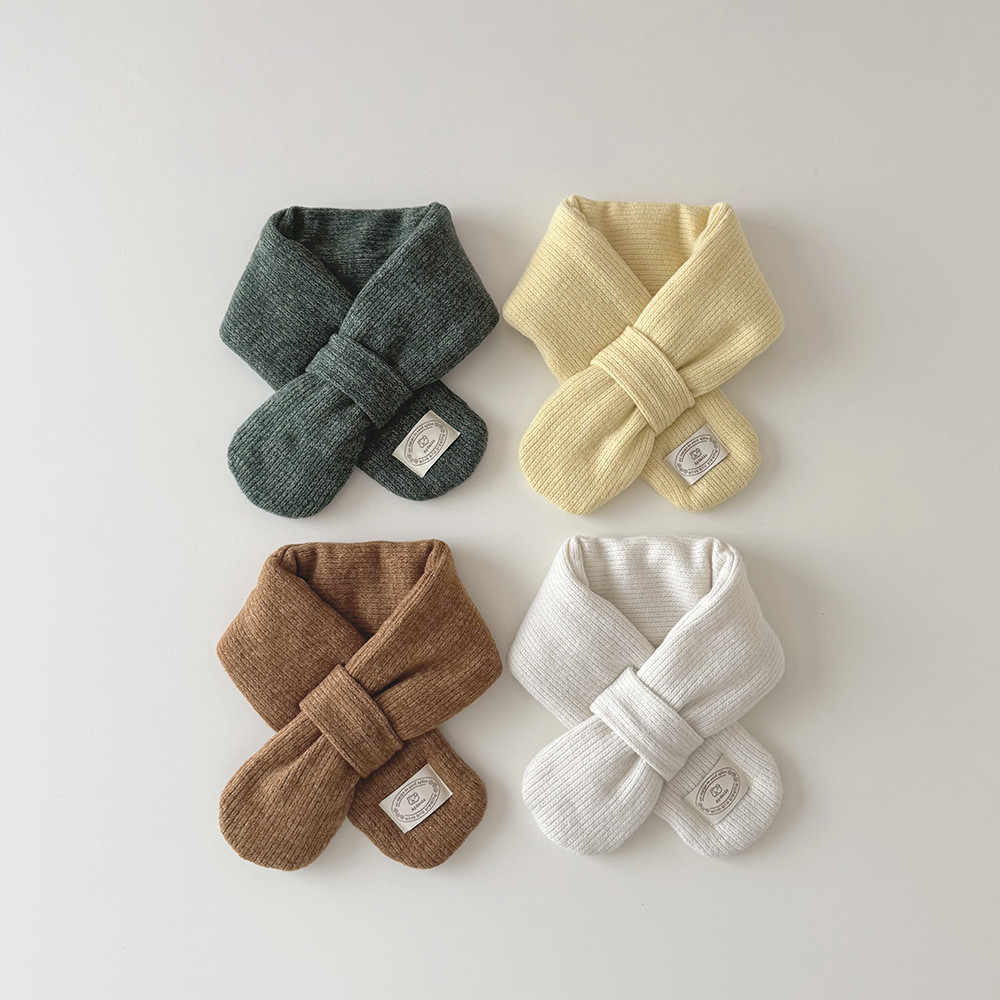 ผ้าพันคอกันลมสำหรับเด็ก สไตล์เกาหลีใหม่ เหมาะสำหรับฤดูกาลเปลี่ยนแปลง QN509