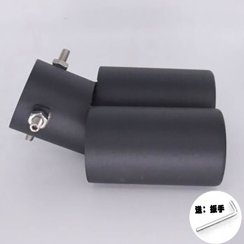 Rongwei 550 750 950 W5 350 360 RX5 i6 ดัดแปลงท่อไอเสียรถยนต์ตกแต่งคอหางสากล