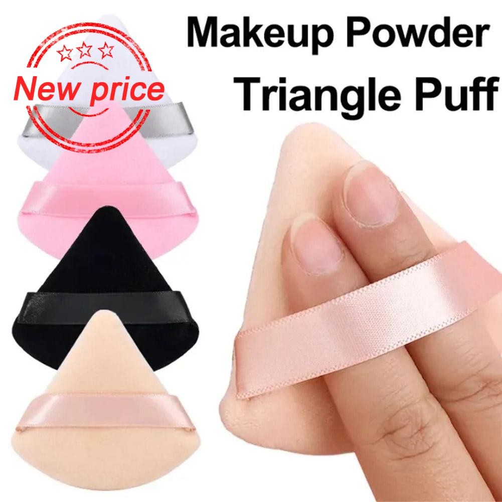 Triangle 3d Plush Puff Skin Tone พัฟรูปพัดลม R6a6