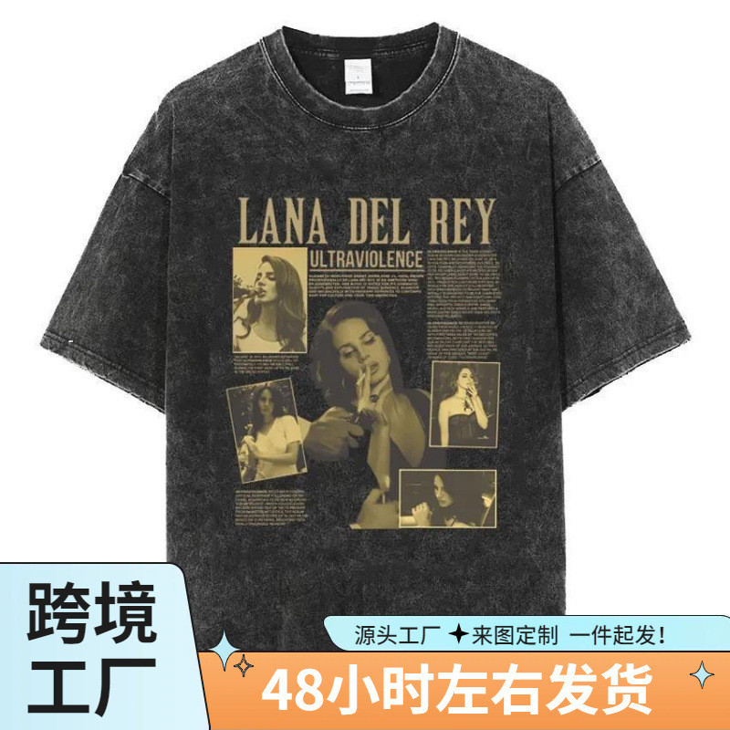 เสื้อยืดลาย Lana Del Rey Sailing สำหรับทั้งชายและหญิง