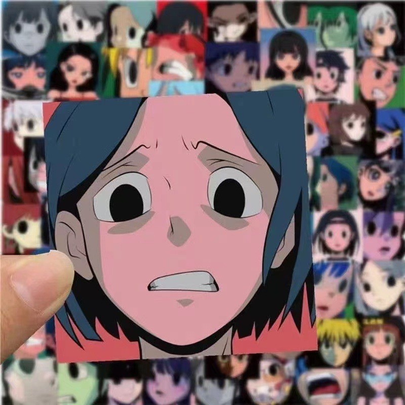 120 อะนิเมะอินเทรนด์ AOKIZY Street สวมใส่สติกเกอร์อะนิเมะส่วนบุคคลตกแต่งถ้วยน้ําเดสก์ท็อปคู่มือสติกเกอร์ 120 แนวโน้มอะนิเมะ AOKIZY น้ํา20250916