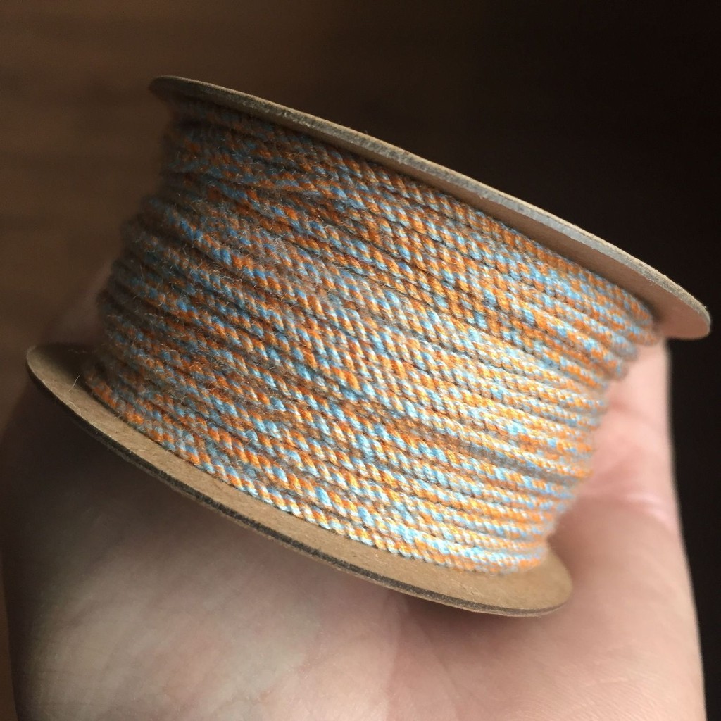 文玩线五彩绳手搓棉线星月菩提绳子串珠线绳藏式佛珠串手工编织绳Wen play line multicolored rope hand rub cotton line star moon bodhi r