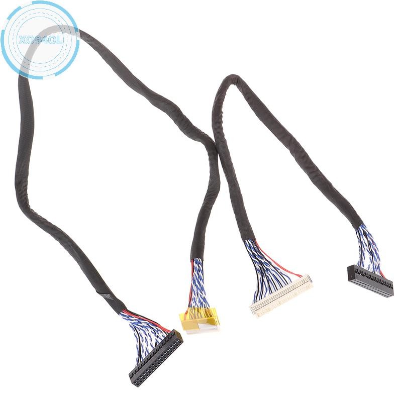 Xo94ol สาย LVDS FIX-30P-S6 30pin double 2 ch 6bit dual 6bit แผง LCD หน้าจอสาย TH