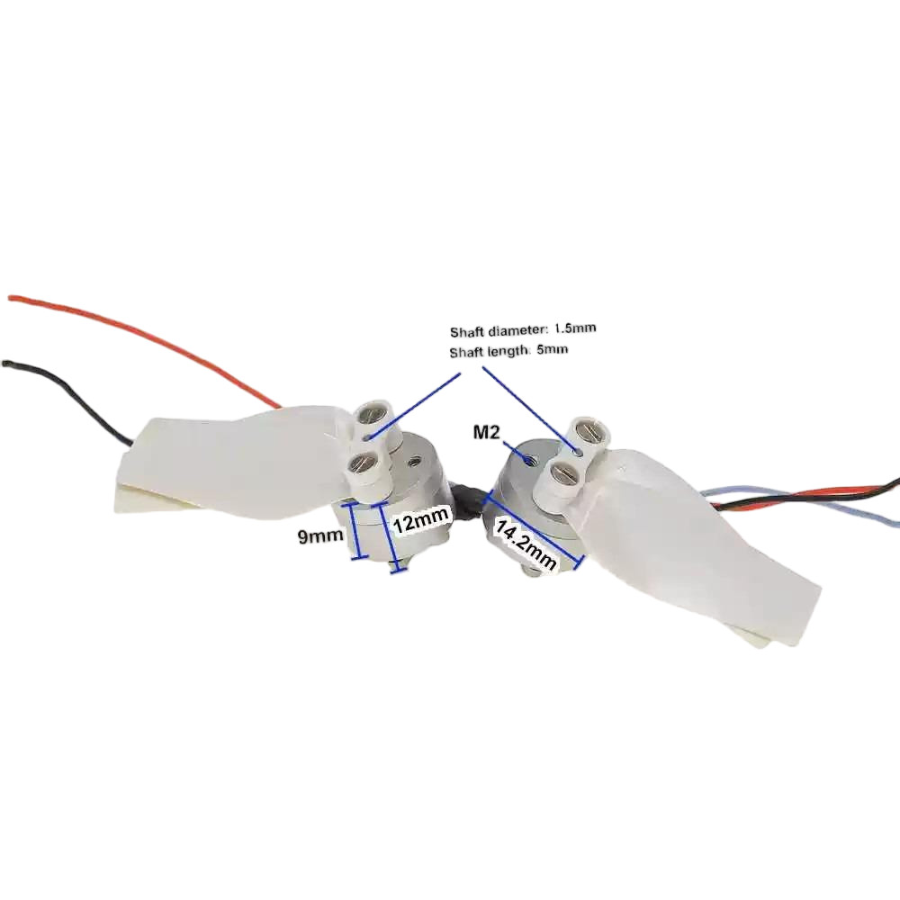 1104 Model Aircraft มอเตอร์ไร้แปรงถ่าน - 4300KV, มอเตอร์ FPV พร้อมใบมีด, การใช้งานในร่ม
