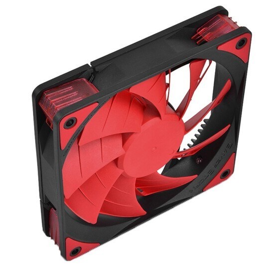 Kyushu Fengshen (DEEPCOOL) พัดลมแชสซี Kyushu Fengshen TF120 (สีแดง) (12CM/เรืองแสง