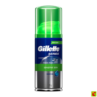 ยิลเลตต์ เจลโกนหนวด ซีรี่ส์ เซนซิทีฟ สกิน เชฟ เจล 70 ก.