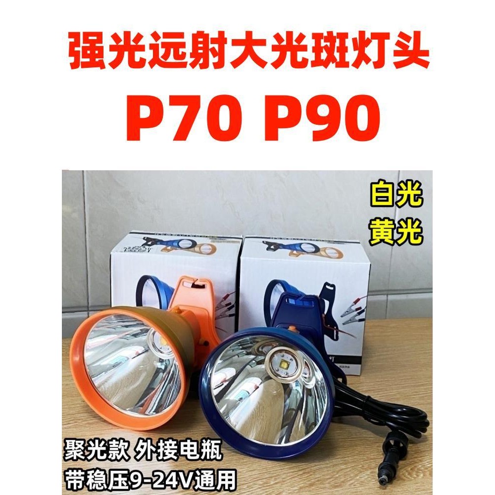 ไฟฉายคาดหัว led ไฟฉายคาดหัว ไฟฉายคาดหัวแรงสูง ไฟหน้า LED 12V ส่องสว่างไกลและแรง พร้อมคลิปติดตั้งภายน