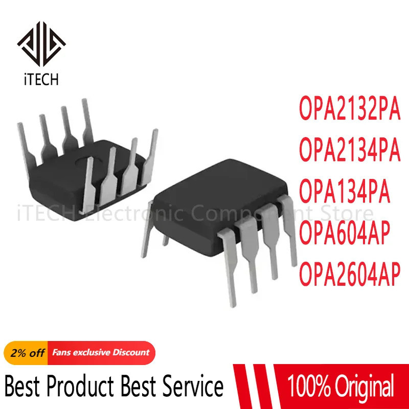 5PCS OPA2132PA OPA2134PA OPA2132 OPA2134 OPA134PA OPA604AP OPA604 OPA2604AP OPA2604 OPA627BP OPA627B