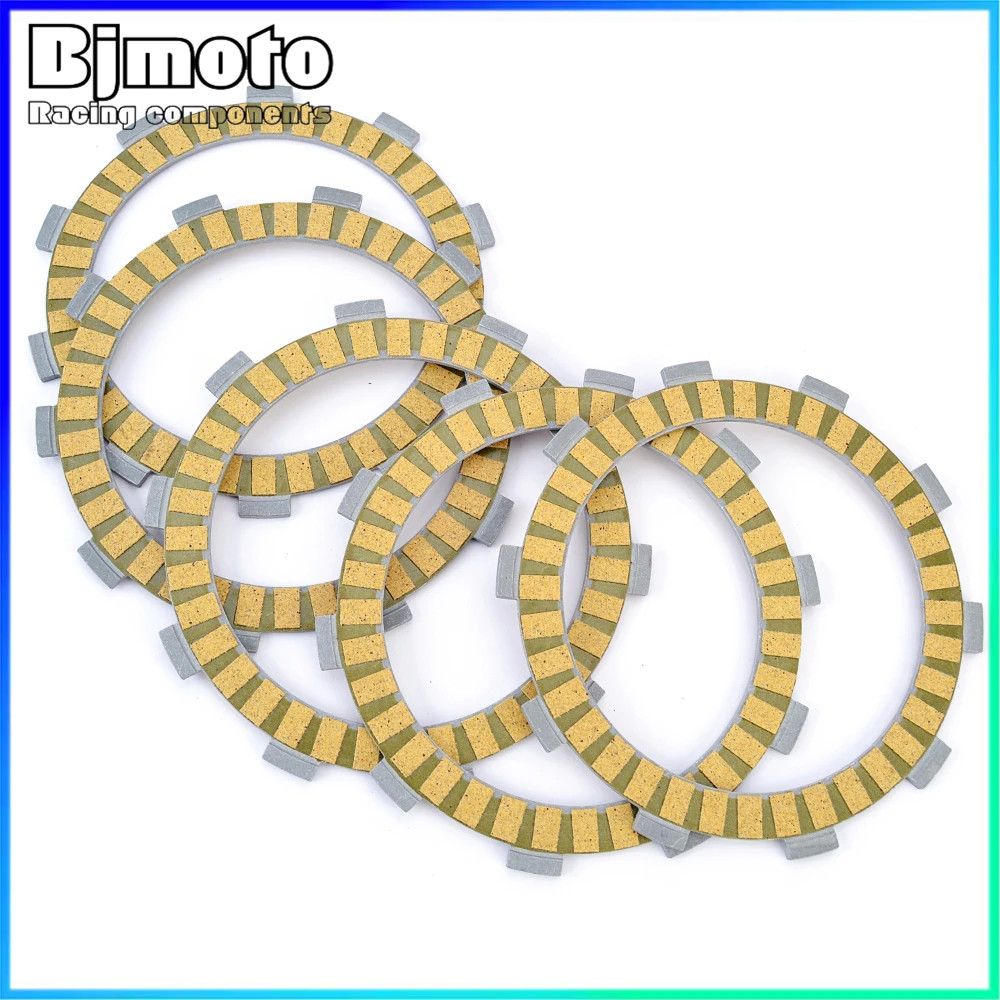 แผ่นแรงเสียดทานคลัทช์สําหรับ Yamaha TW200E TW200 XT200J XT200K YZ100 IT125 TW125 TY125 TY175B TY175C