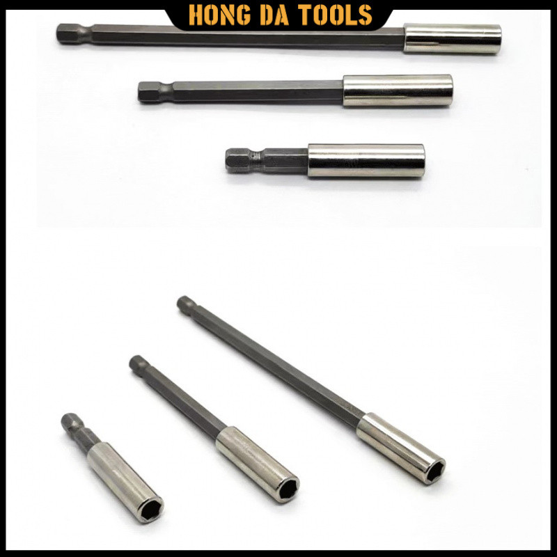 Hex Socket Extension Bar 1/4 Hex Shaft Bit ไขควงแม่เหล็ก Bit Socket Extension Rod