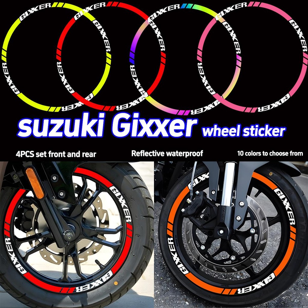 สําหรับ SUZUKI GIXXER GIXXER155 GIXXER155 NK Gixxer SF250  Gixxer250 Mags สติกเกอร์อุปกรณ์เสริมรถจัก