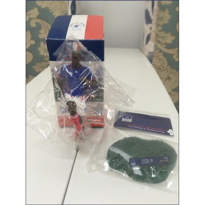 ทีมชาติฝรั่งเศส FT CHAMPS ตุ๊กตาฟุตบอล No. 9 Sisser (10ซม.กล่องกระดาษ) ของขวัญตุ๊กตา