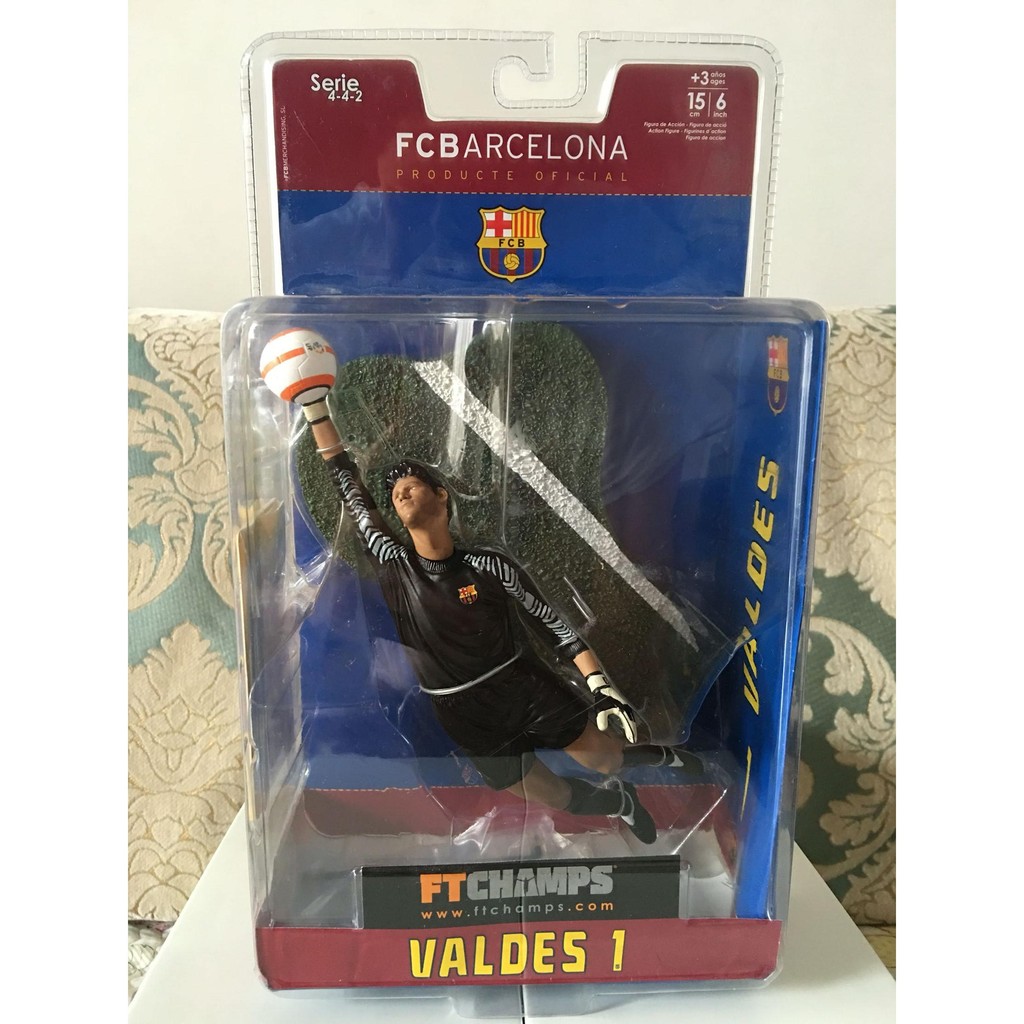 ตุ๊กตาฟุตบอล Barcelona FT CHAMPS รุ่น No. 1 หัวล้าน (ฉบับเยือนดํา)