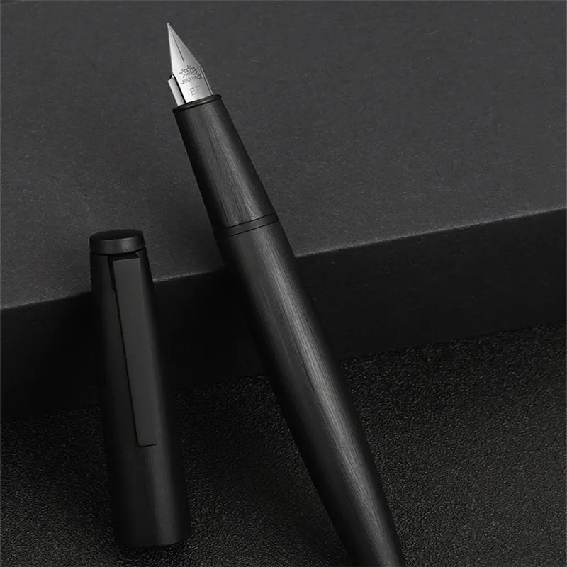 คุ้มค่าที่สุด Jinhao 80 สีดําสีสํานักงานธุรกิจนักเรียนโรงเรียนเครื่องเขียนอุปกรณ์ Ef 0.30 มม.Nib Fou