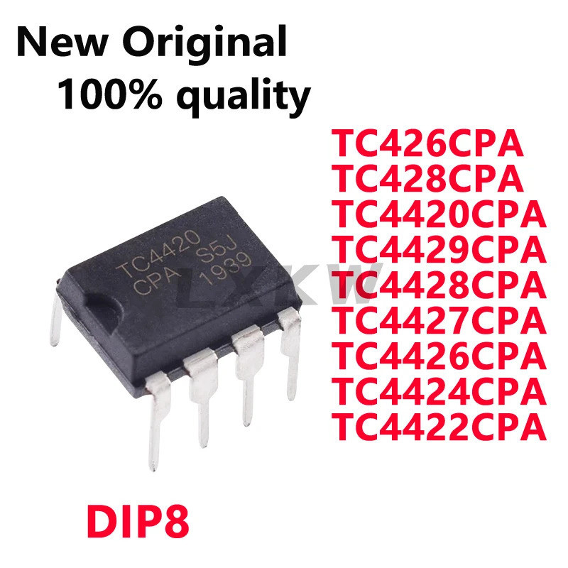 10/PCS ใหม่ Original TC4420CPA TC4429CPA TC4428CPA TC4427CPA TC4424CPA TC4422CPA TC428CPA TC426CPA T