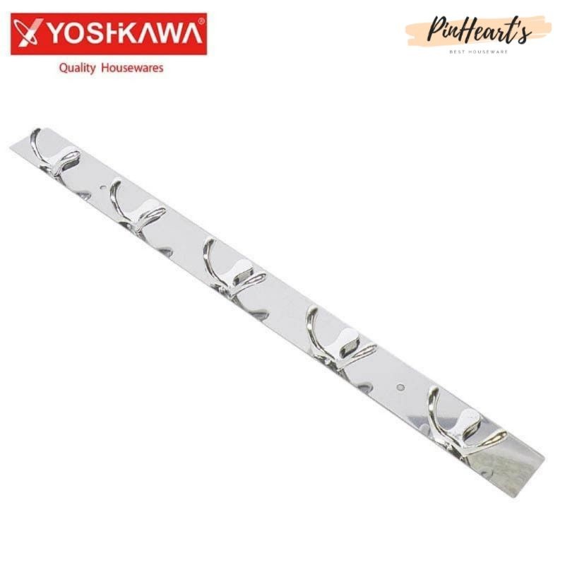 GANTUNGAN YOSHIKAWA ตะขอเหล็กสแตนเลสKAPSTOCK 10 ตะขอ/ผ้า YOSHIKAWA HANGER