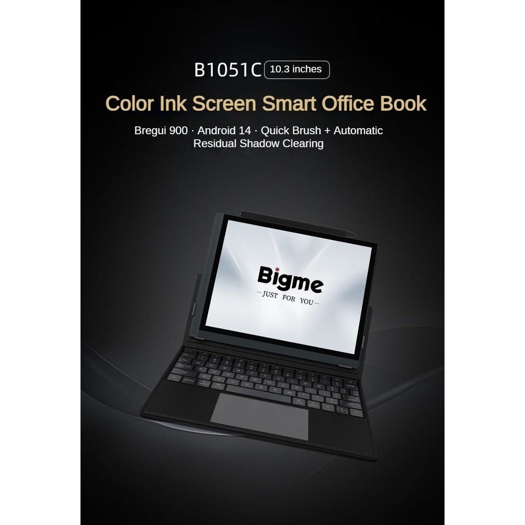 Ebook reader Bigme B1051C หน้าจอ Eink สี 10.3 นิ้ว Google BSR Quick Chipa Android14 กล้อง [จัดส่งในว