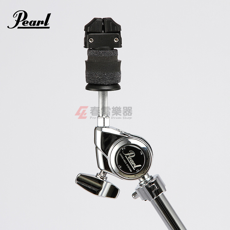 Pearl Pearl B-1030 Cymba Cymbal Holder ตรงเอียง Dual-ใช้ก้านเอียงแขวน Cymbal Holder Bracket