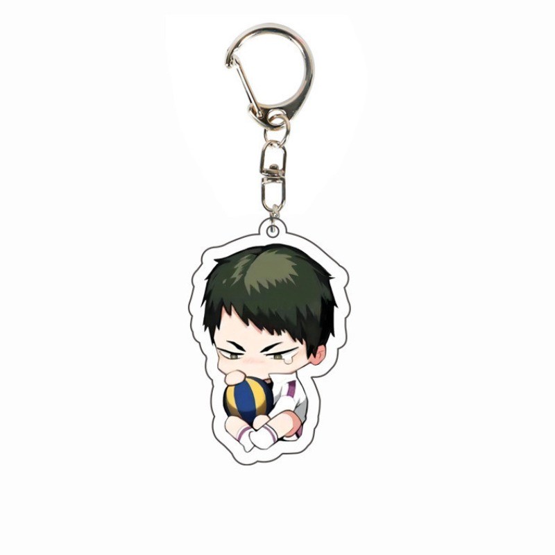 ไฮคิว!! พวงกุญแจอะคริลิค Oikawa Tooru Hinata Shouyou อะนิเมะ Q-version อุปกรณ์ต่อพ่วงพวงกุญแจ ราคา ถูกที่สุด ดีลบีเคเค แกลเลอรีภาพที่ 4
